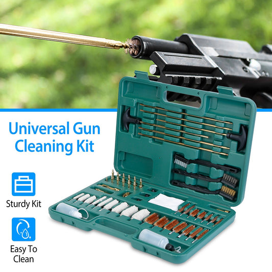 Universal Gun Cleaning Kit - Professional Brushes, Mops & Tools